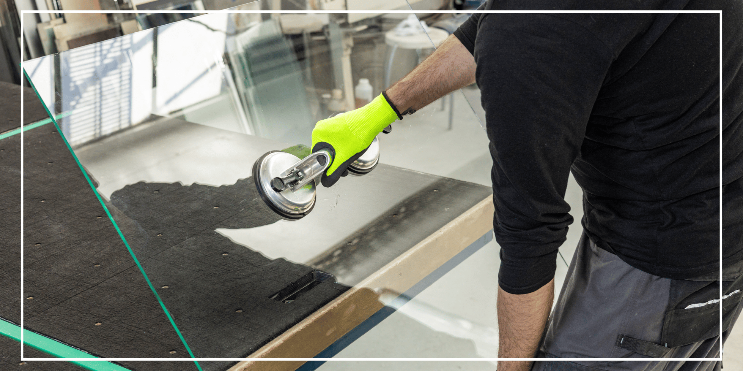 A professional installing a window.