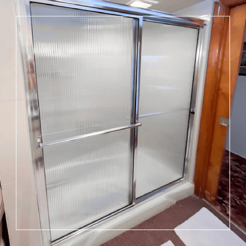 glass shower door