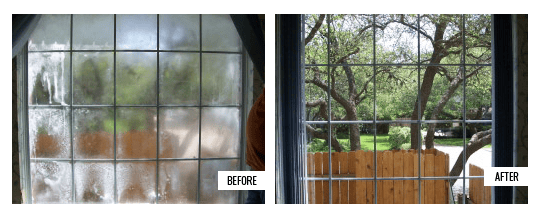 Foggy Window Before After
