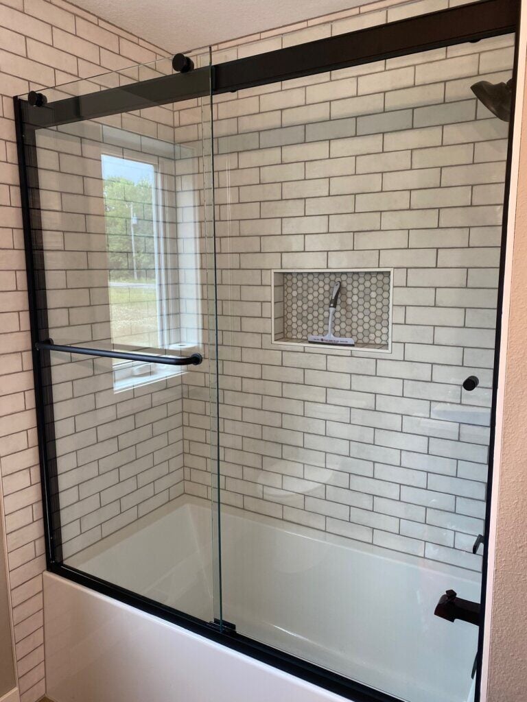 Glass shower