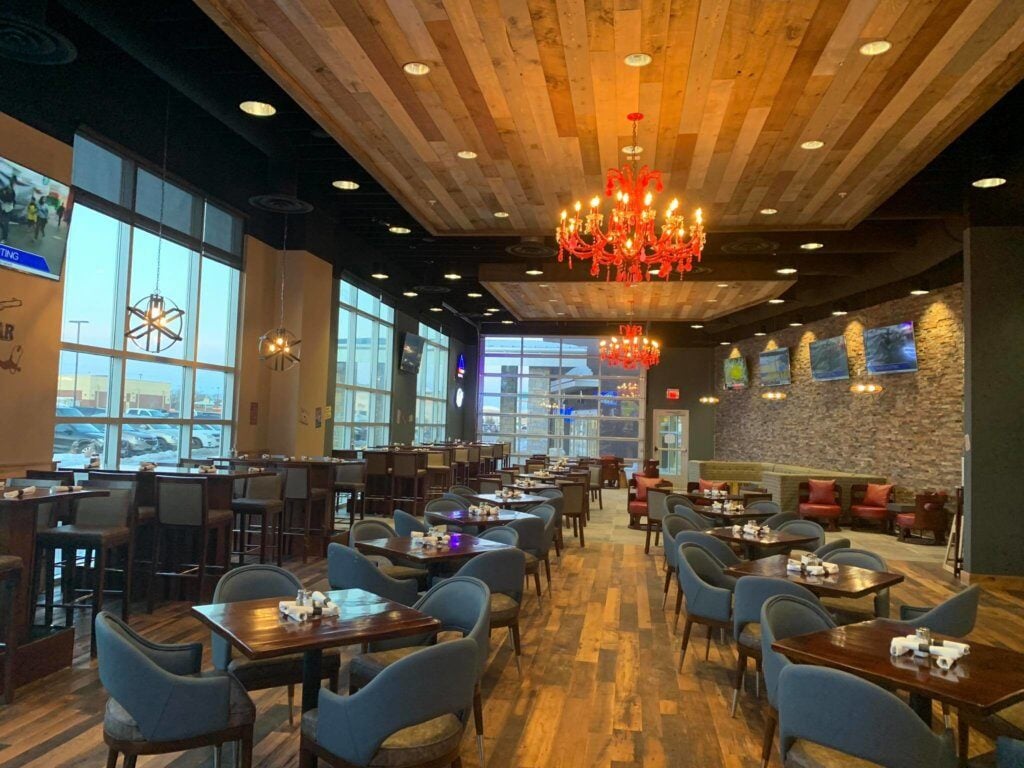 Restaurant windows